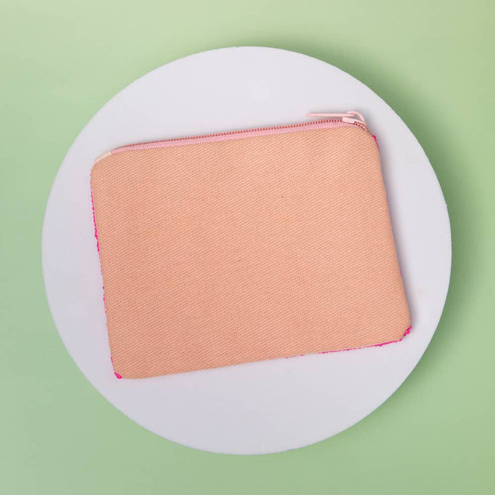 Nutcracker Cheer Beaded Coin Purse