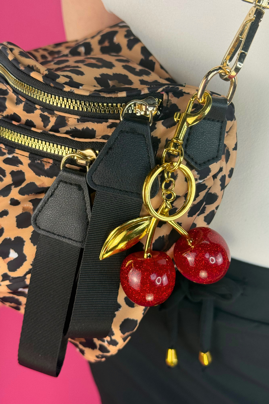 Berry Bling Bag Charm