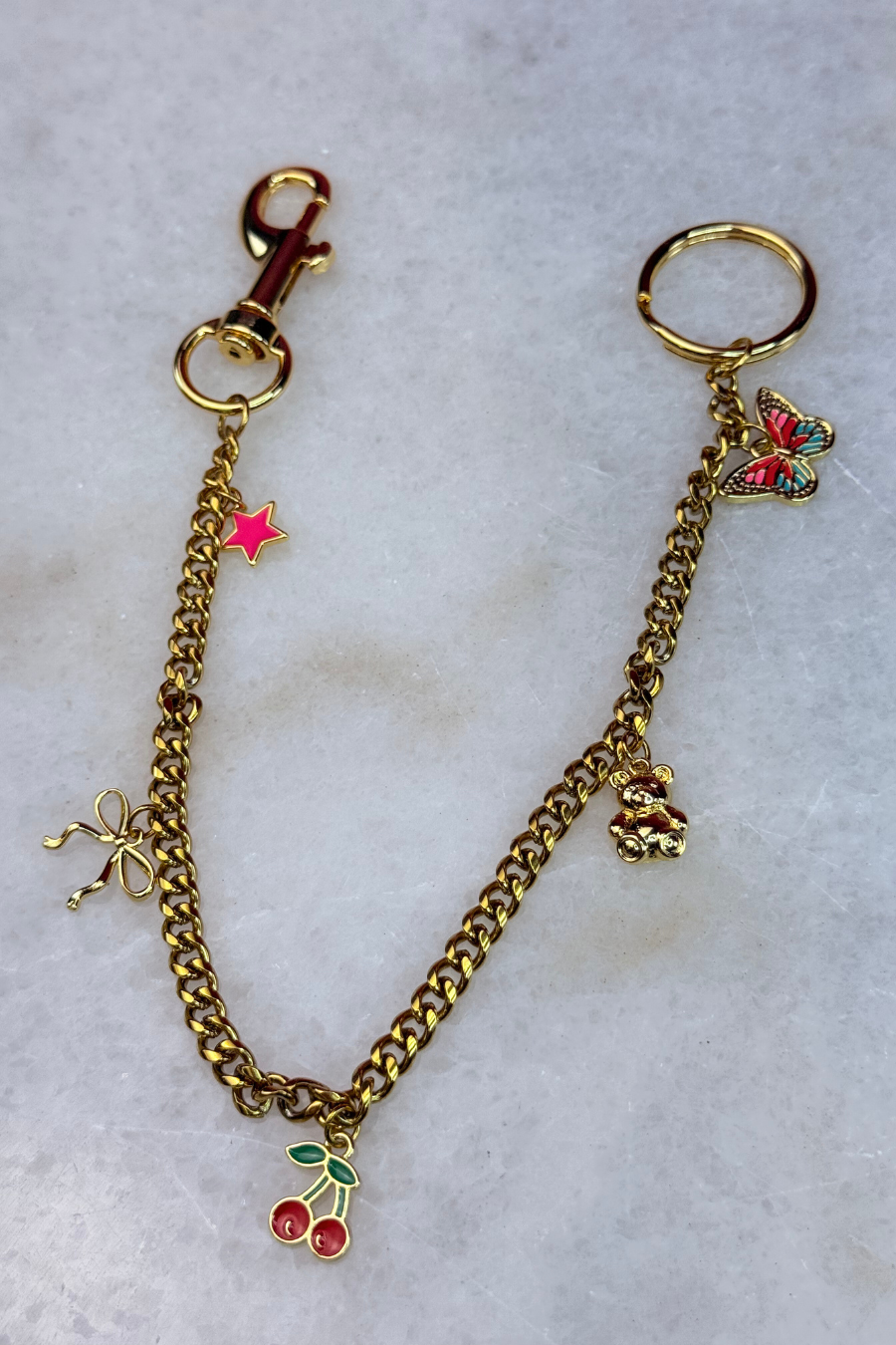 Golden Daydream Charm Chain