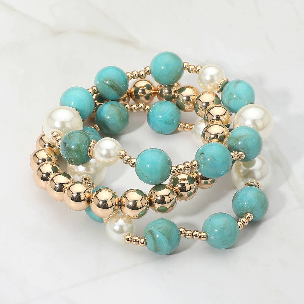 Turquoise Tide Bracelet Set