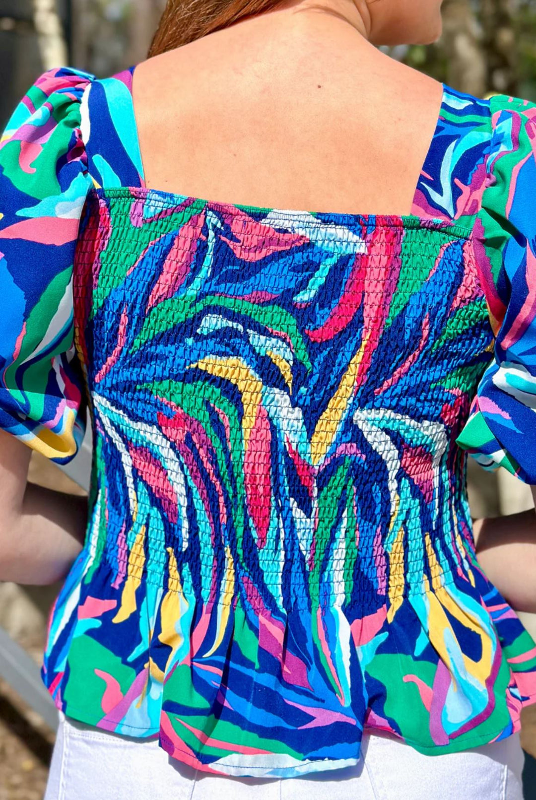 Hit the Summer Peplum Top - Reg & Curvy - Lolo Viv Boutique