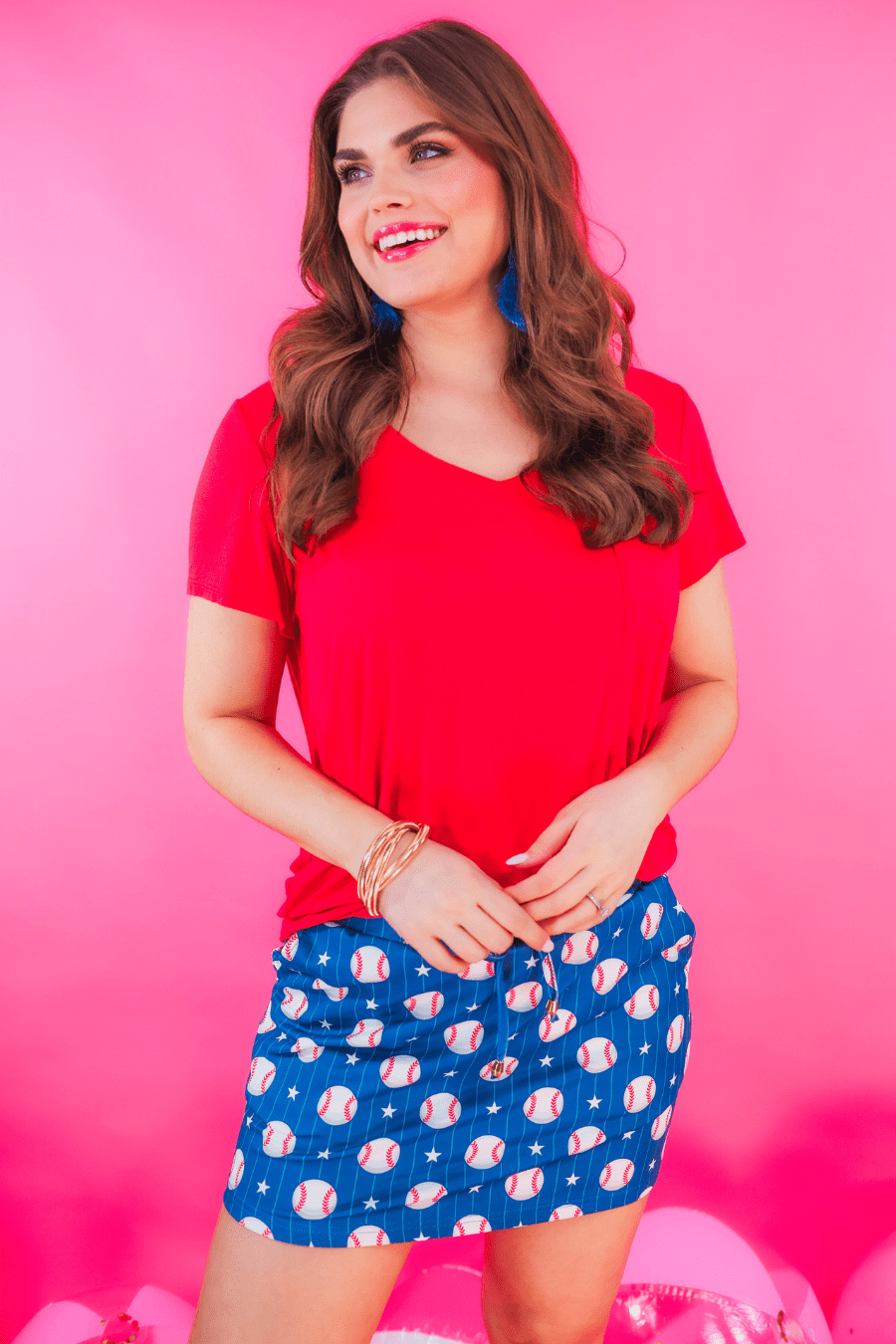 Home Run Skort - Reg & Curvy - Lolo Viv Boutique