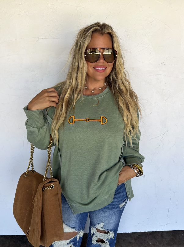 Bit of Southern Charm Pullover - Reg & Curvy