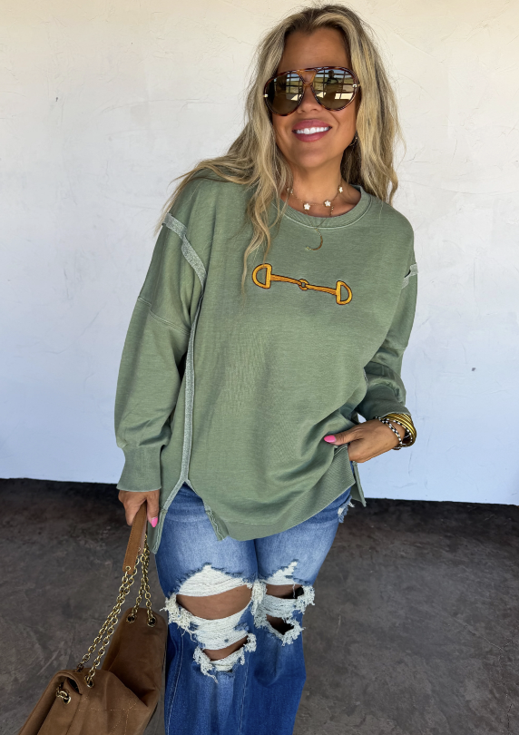 Bit of Southern Charm Pullover - Reg & Curvy
