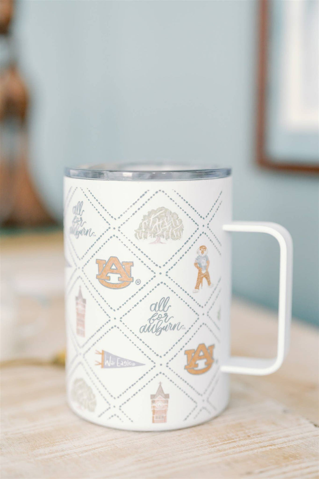 Insulated Auburn University Mug - Lolo Viv Boutique