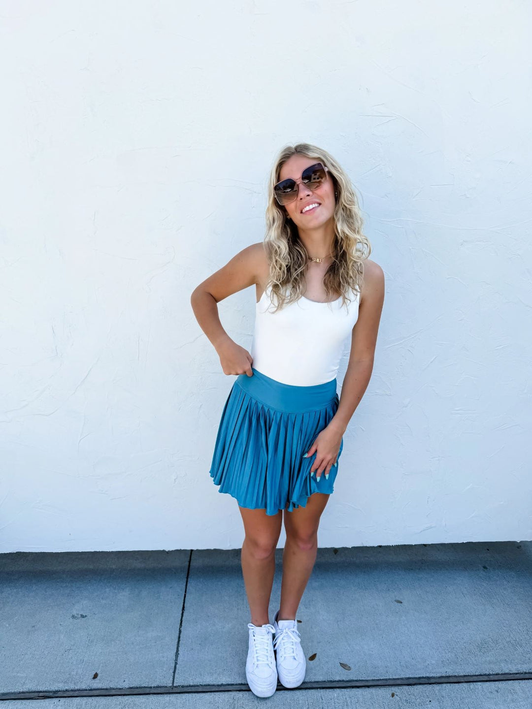 Ivy League Tennis Skort in 3 Colors - Reg & Curvy - Lolo Viv Boutique