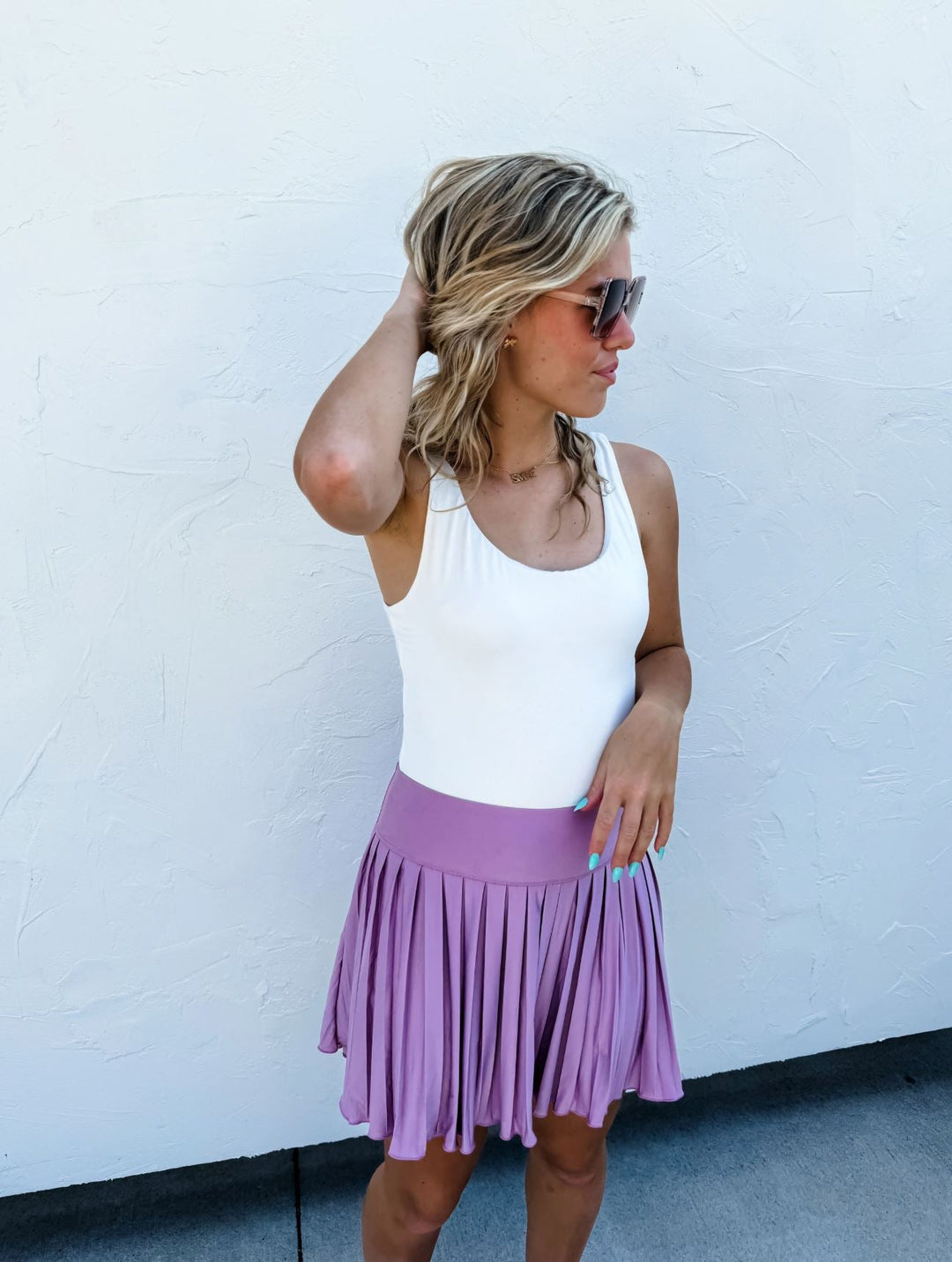 Ivy League Tennis Skort in 3 Colors - Reg & Curvy - Lolo Viv Boutique