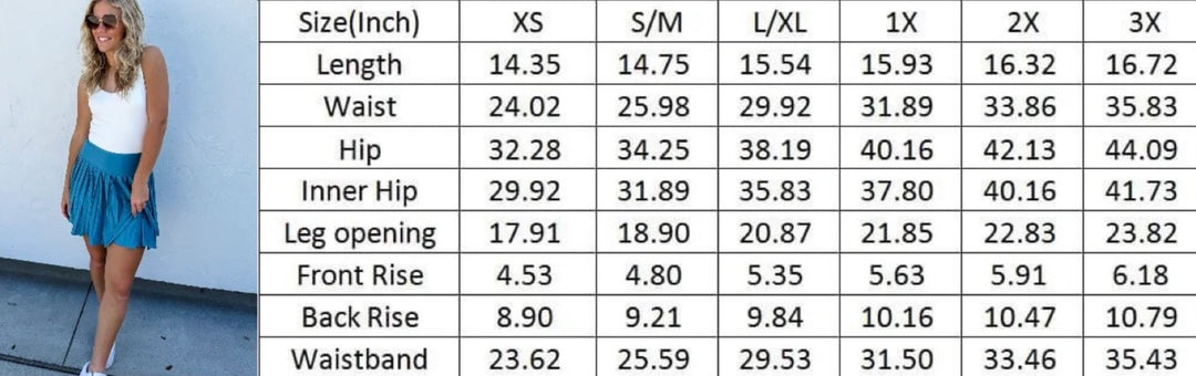 Ivy League Tennis Skort in 3 Colors - Reg & Curvy - Lolo Viv Boutique