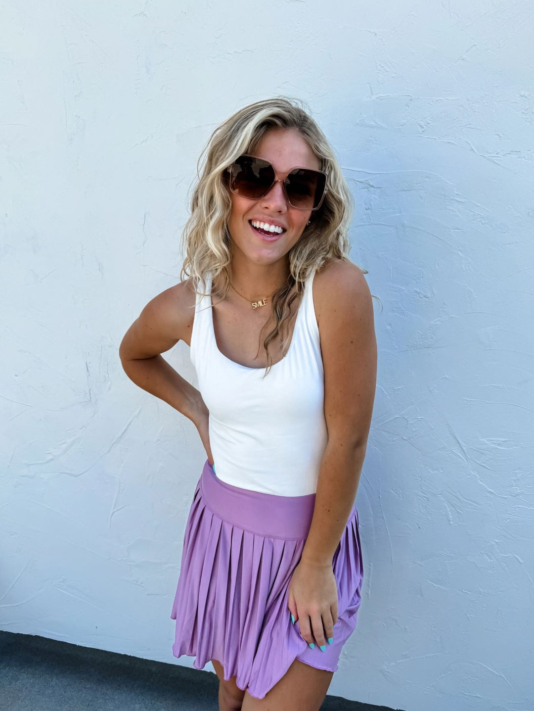 Ivy League Tennis Skort in 3 Colors - Reg & Curvy - Lolo Viv Boutique