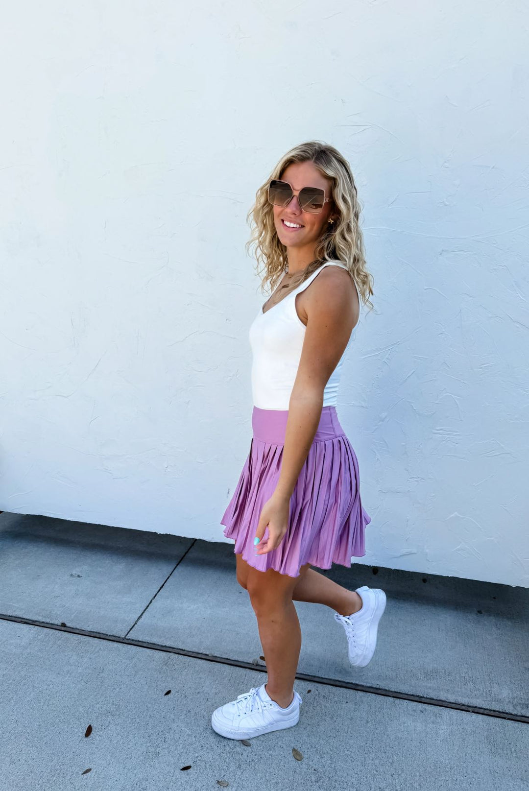 Ivy League Tennis Skort in 3 Colors - Reg & Curvy - Lolo Viv Boutique