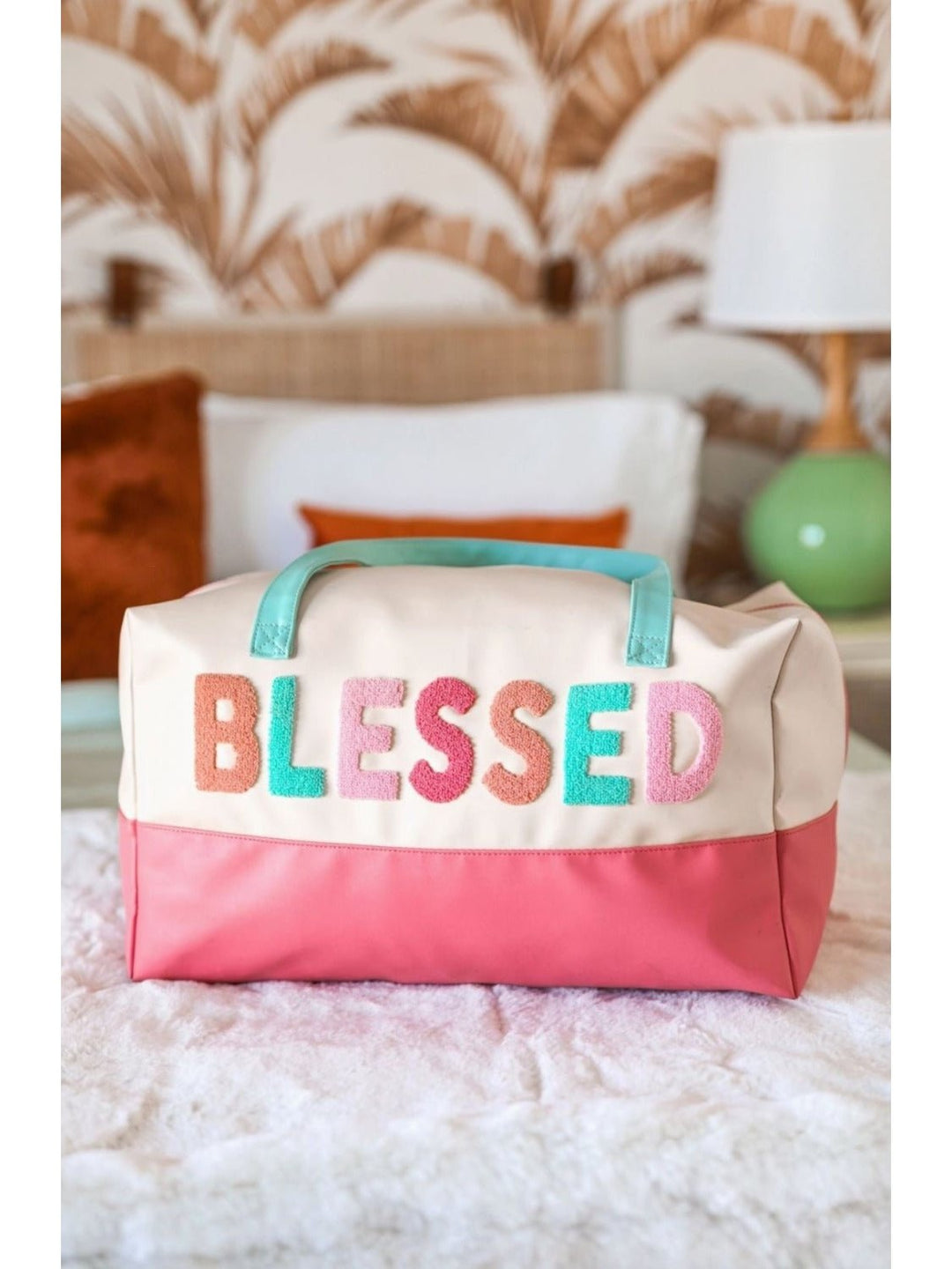 Jadelynn Brooke Blessed Duffel Bag - Lolo Viv Boutique