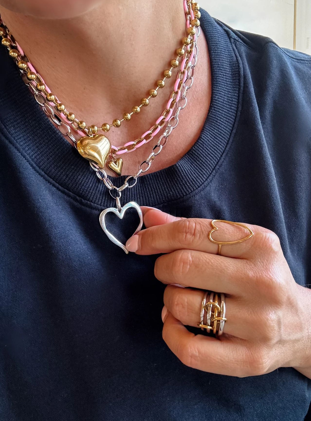 Knots of Love Rings - 2 Colors