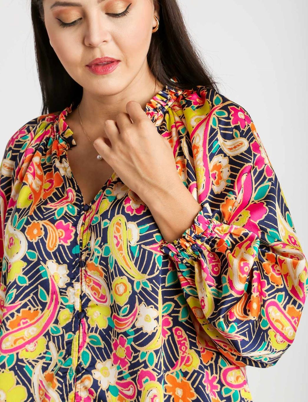 Lime Luxe Blouse - Reg & Curvy