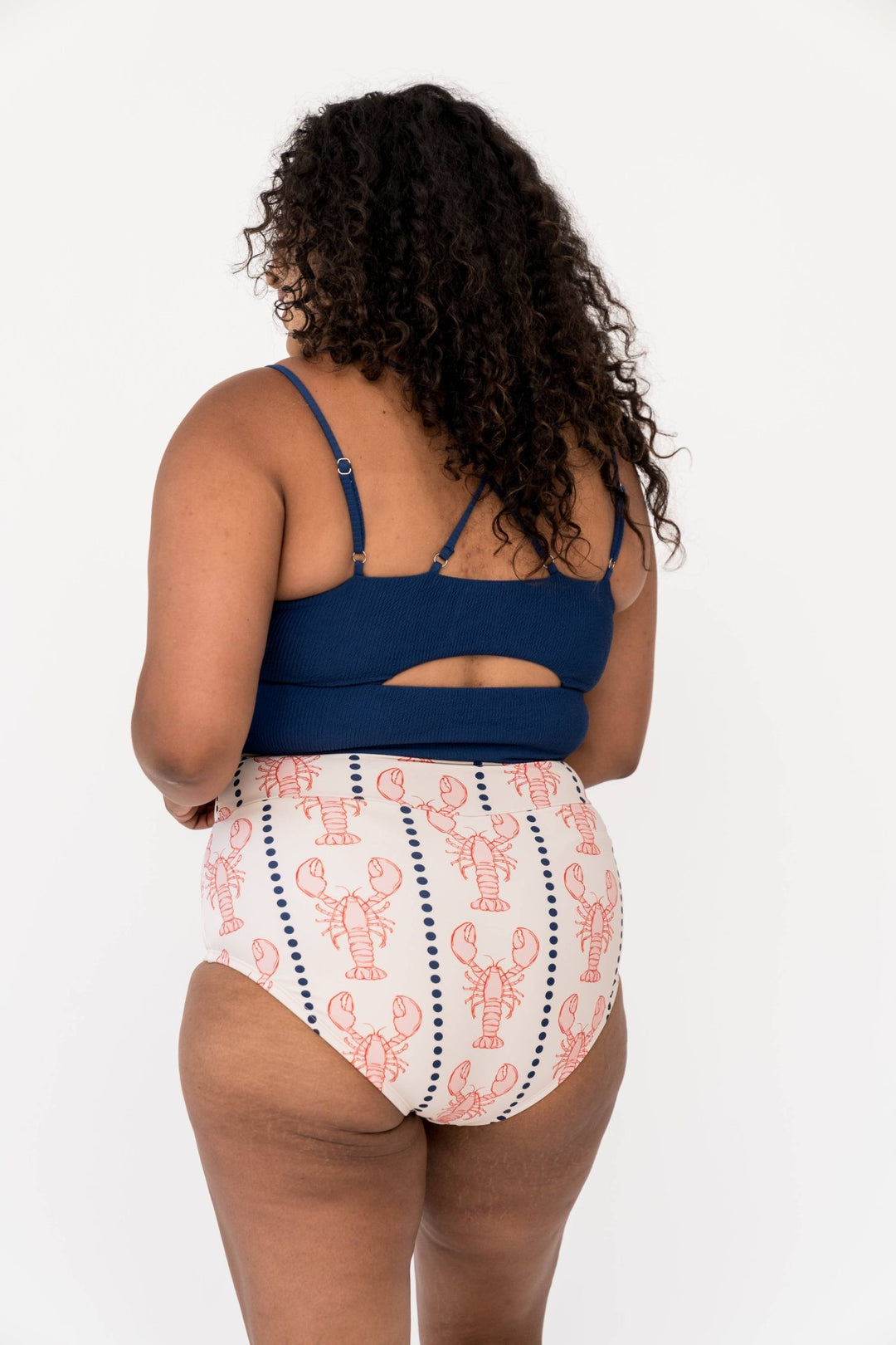 Lobster High V - Cut Swim Bottoms - Reg & Curvy - Lolo Viv Boutique