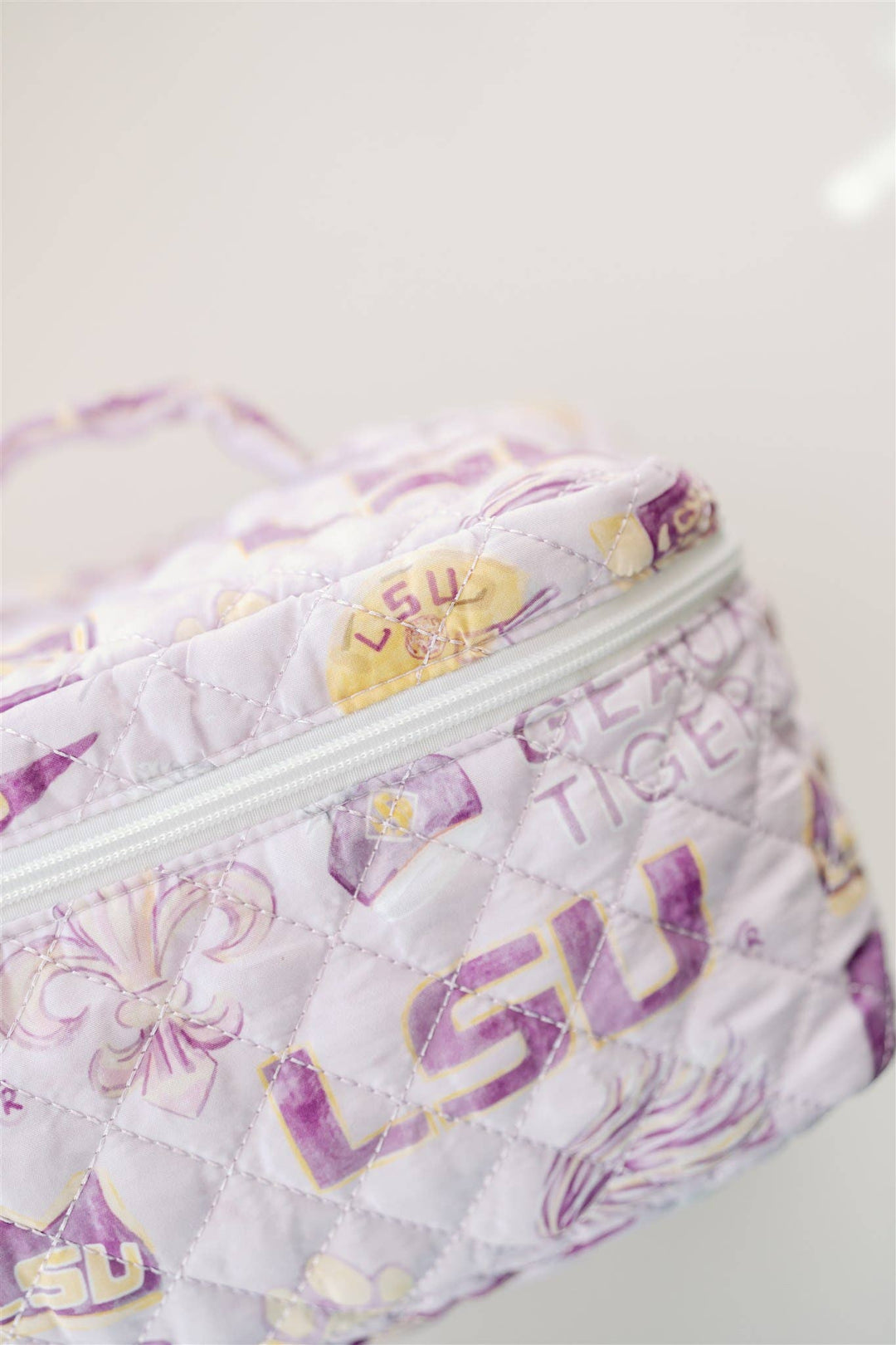 LSU Make Up Toiletry Bag - Lolo Viv Boutique