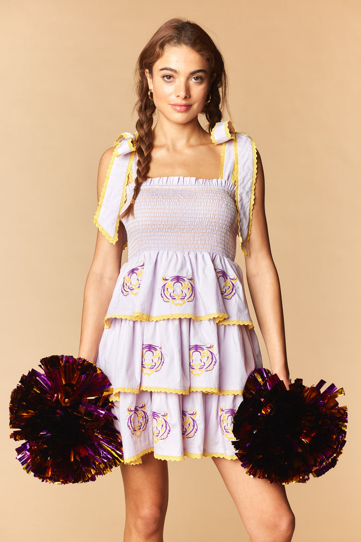 *PREORDER* Geaux Time Tiered Dress