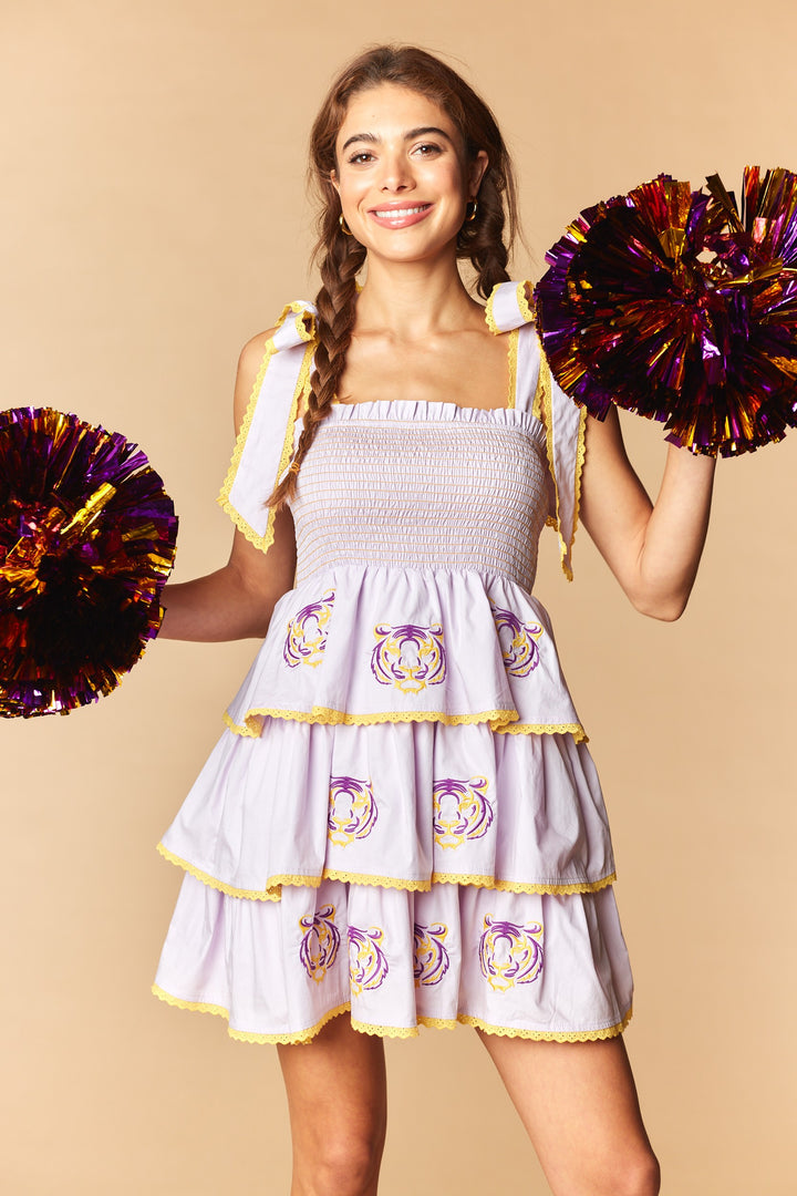 *PREORDER* Geaux Time Tiered Dress