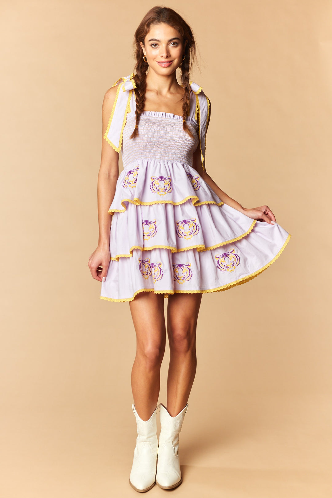 *PREORDER* Geaux Time Tiered Dress