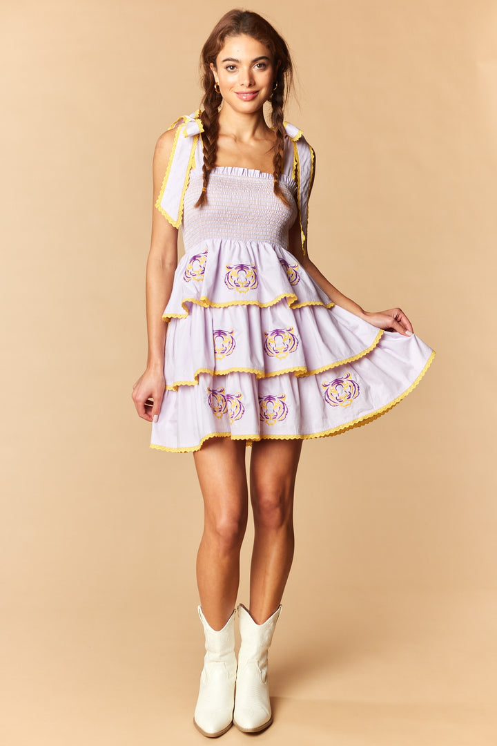 *PREORDER* Geaux Time Tiered Dress