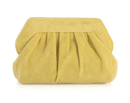 Luna Clutch in Yellow - Lolo Viv Boutique