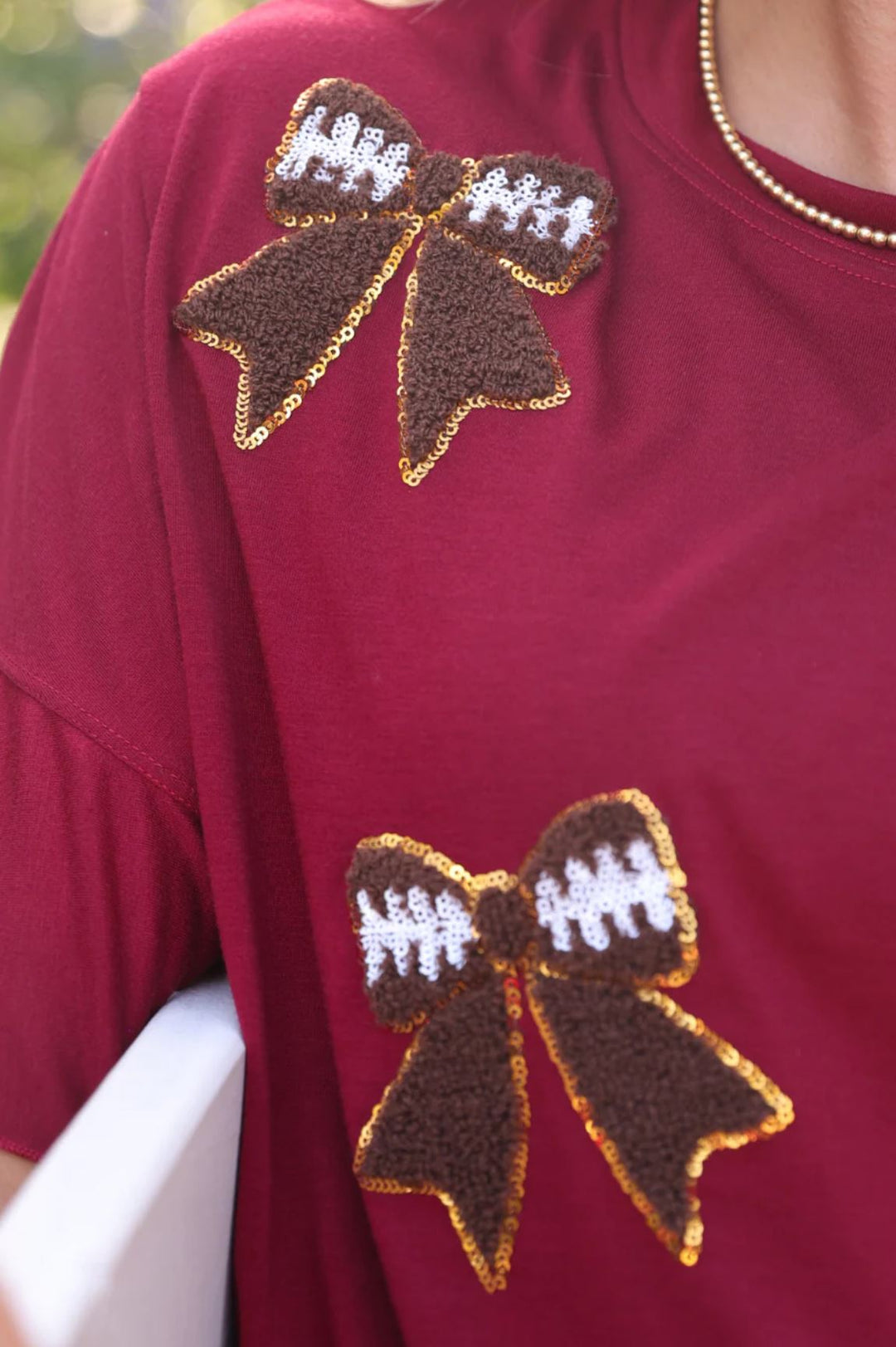 Maroon Reign Ruffle Top - Reg & Curvy