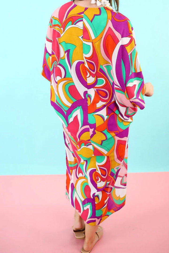 Palm Parade Hi Lo Tunic - Reg & Curvy - Lolo Viv Boutique