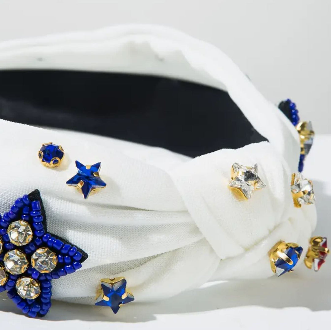 Patriotic Starburst Headband - Lolo Viv Boutique