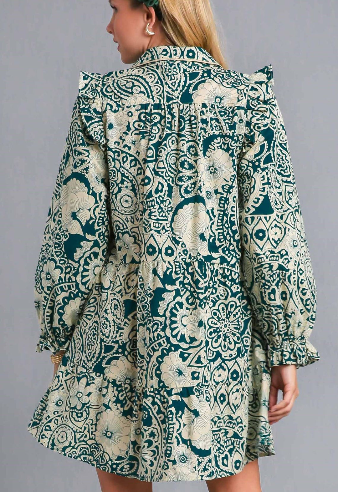 Peacock Mirage Dress