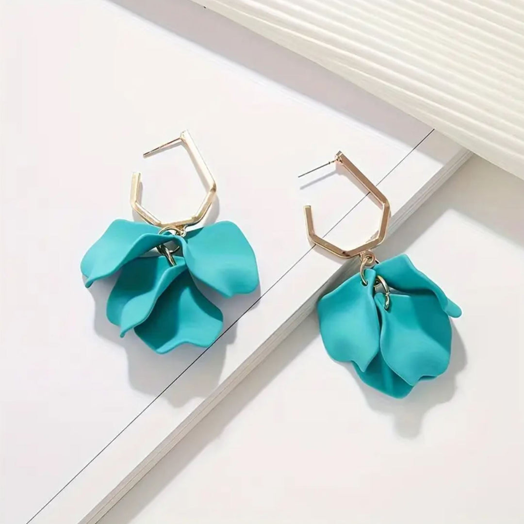 Petal Drop Earrings - 2 Colors - Lolo Viv Boutique