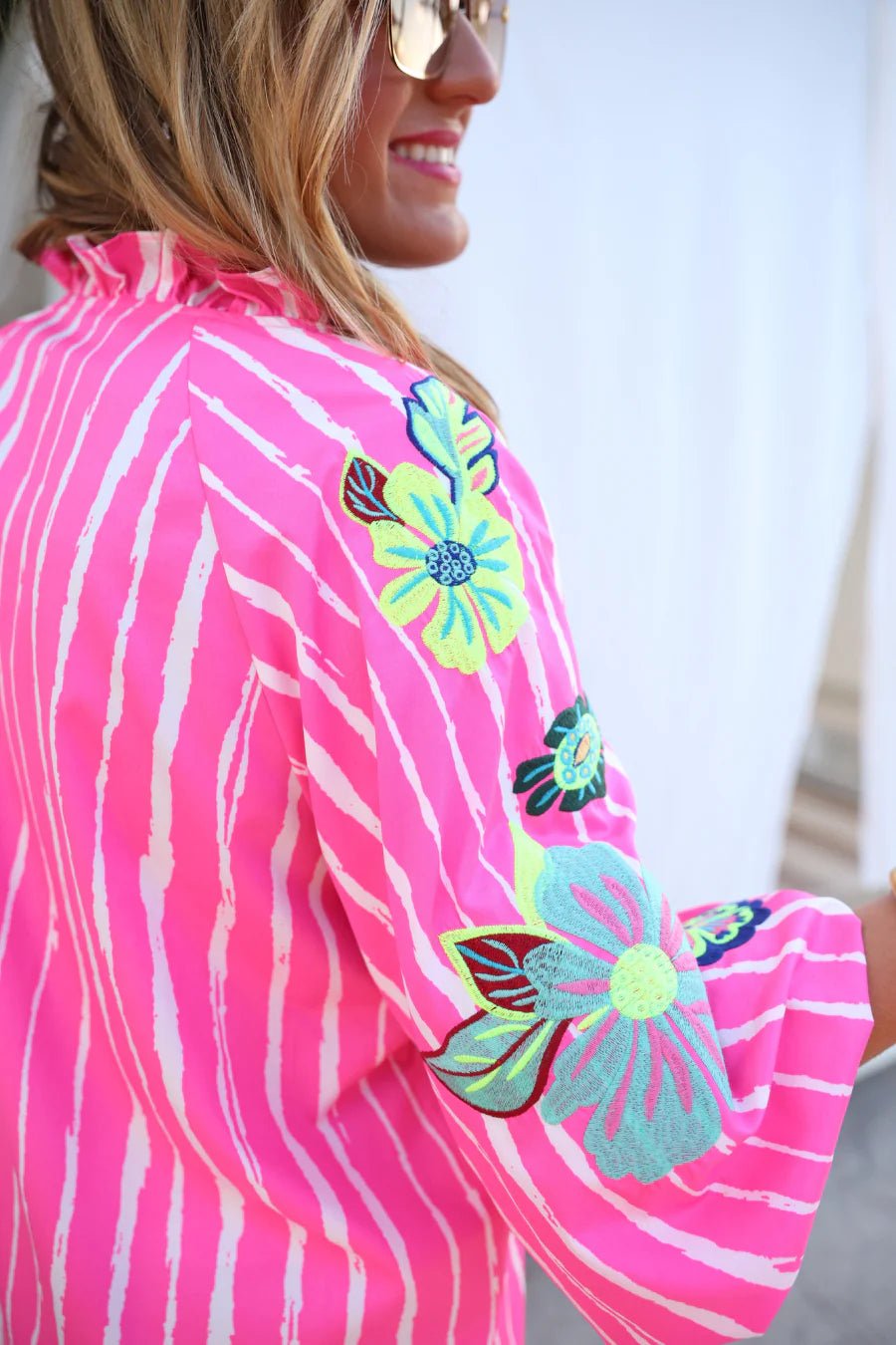 Pink Paradise Tunic Dress - Reg & Curvy - Lolo Viv Boutique