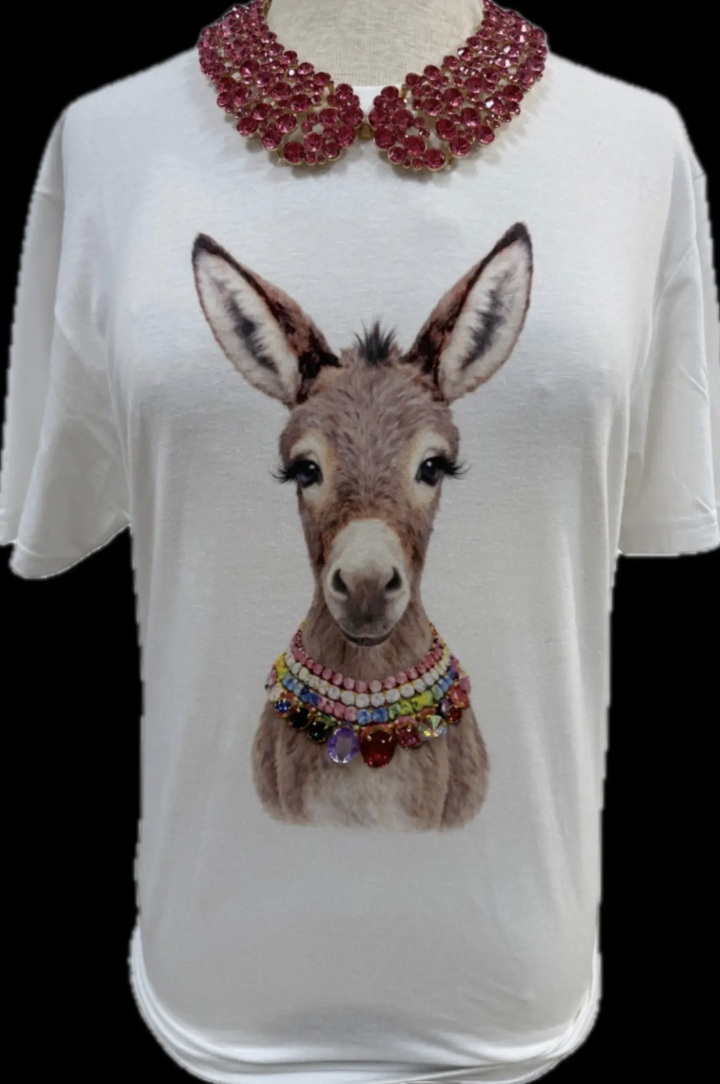 Pink Rhinestone Collar Necklace