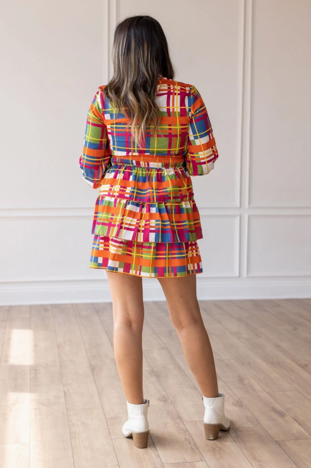 Keep On Charming Plaid Dress - Reg & Curvy