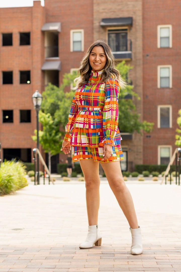 Keep On Charming Plaid Dress - Reg & Curvy