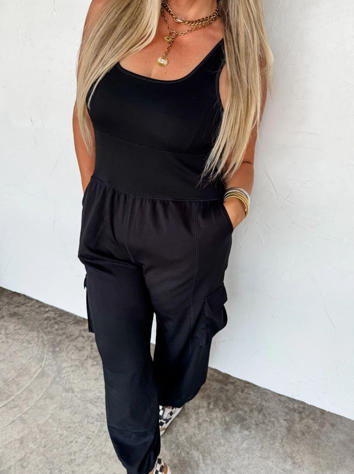 *PREORDER* Cargo Romper in 3 Colors - Reg & Curvy - Lolo Viv Boutique