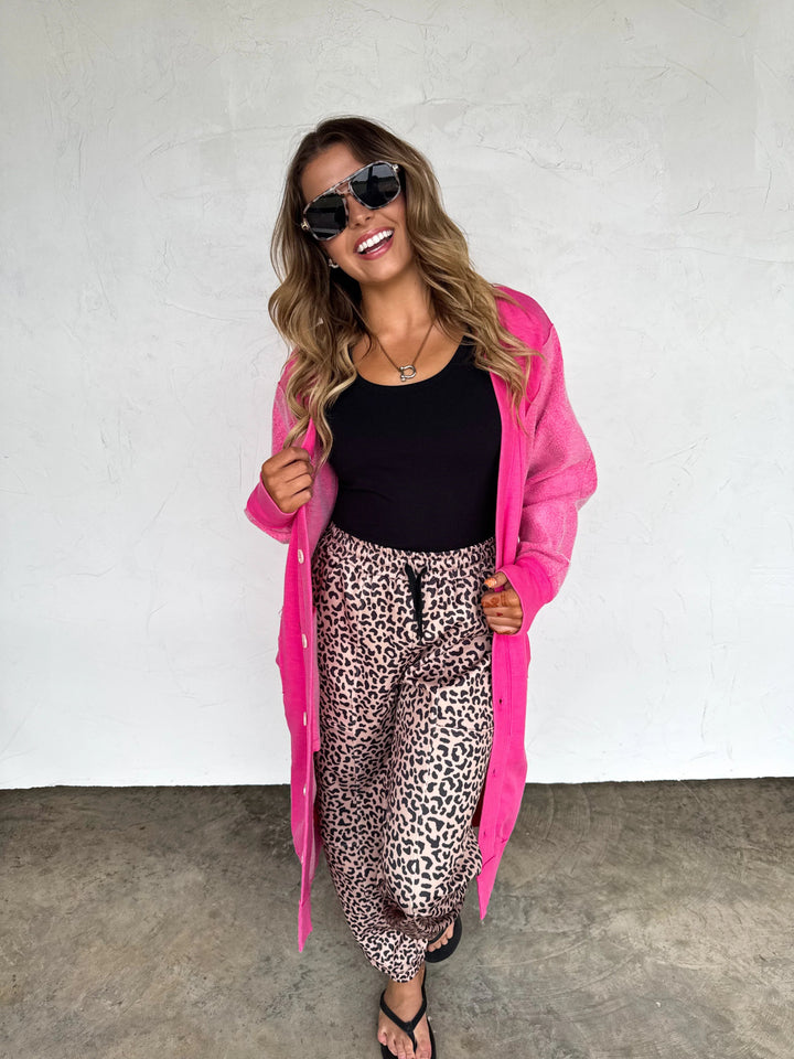 *PREORDER* Cheetah Jogger Pants - Reg & Curvy - Lolo Viv Boutique