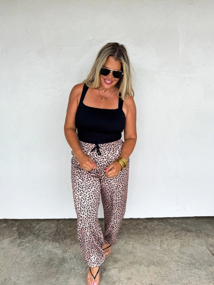 *PREORDER* Cheetah Jogger Pants - Reg & Curvy - Lolo Viv Boutique