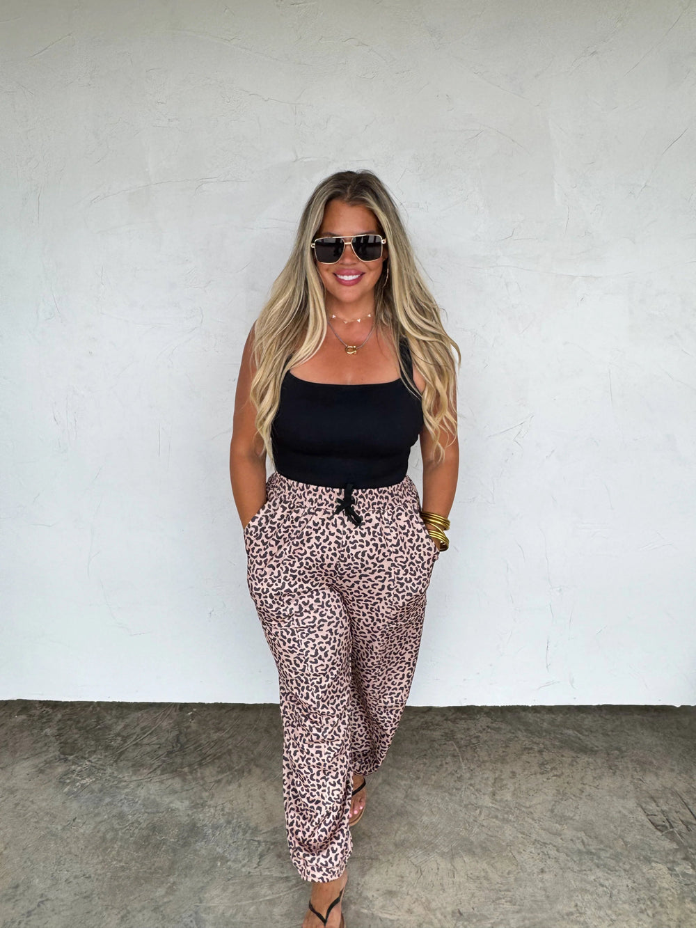 *PREORDER* Cheetah Jogger Pants - Reg & Curvy - Lolo Viv Boutique