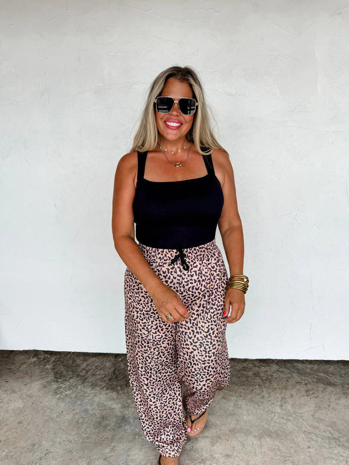 *PREORDER* Cheetah Jogger Pants - Reg & Curvy - Lolo Viv Boutique