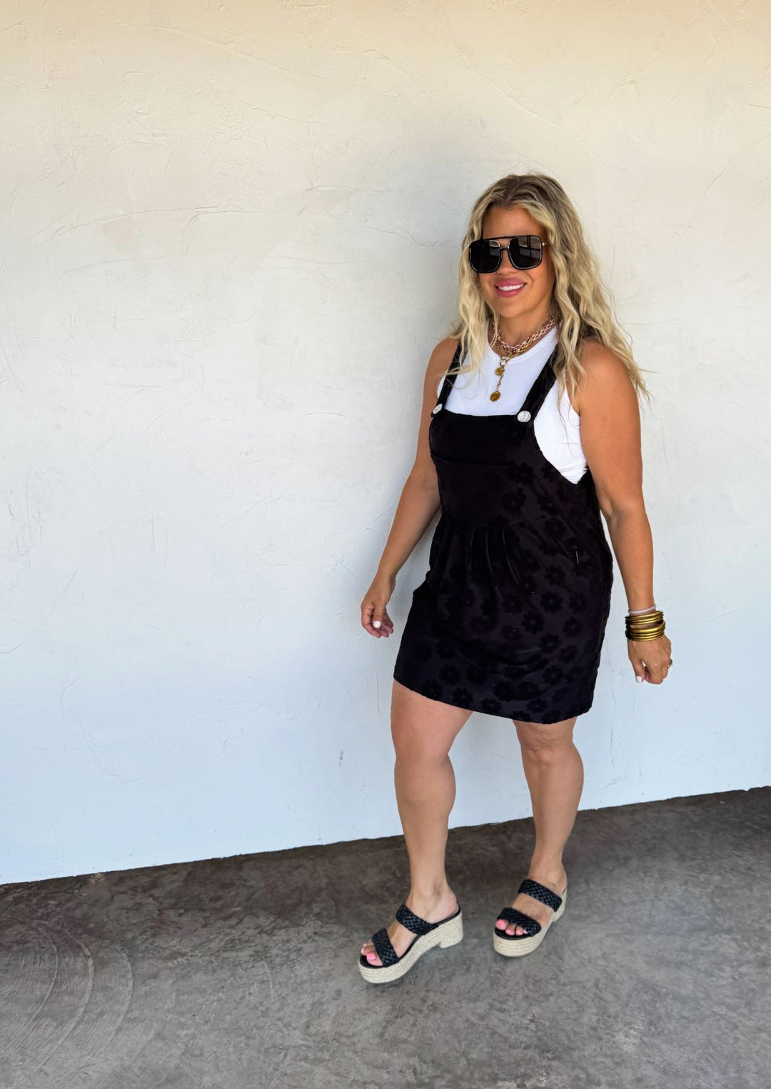 *PREORDER* Daisy Overall Dress in 5 Colors - Reg & Curvy - Lolo Viv Boutique