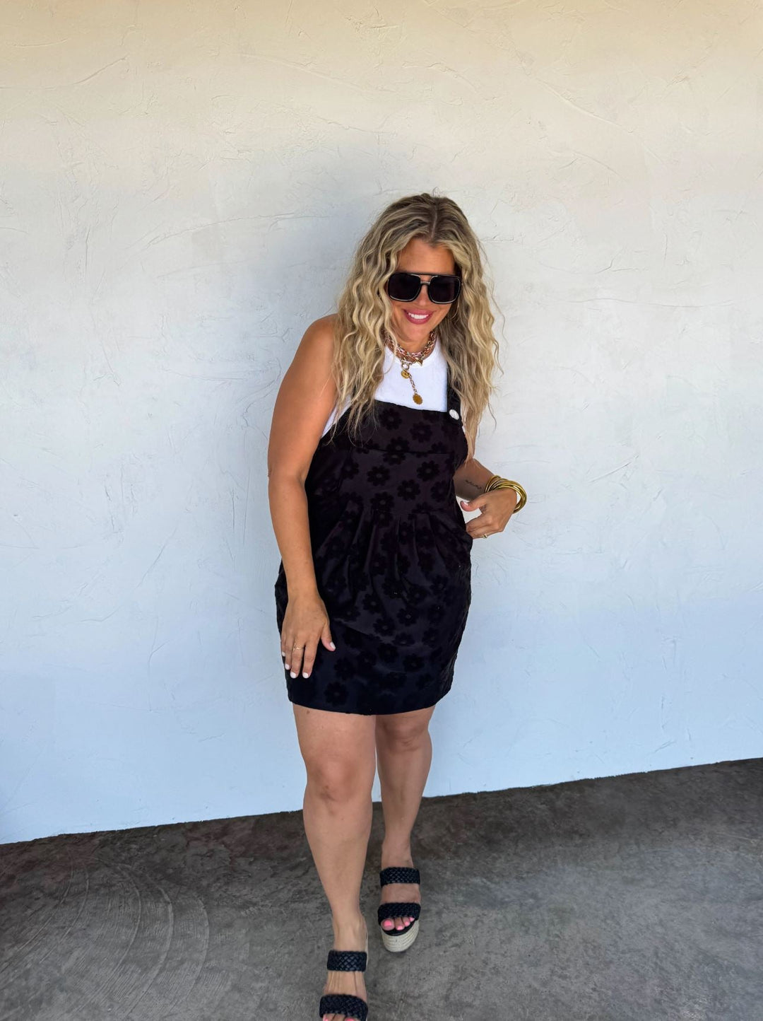 *PREORDER* Daisy Overall Dress in 5 Colors - Reg & Curvy - Lolo Viv Boutique