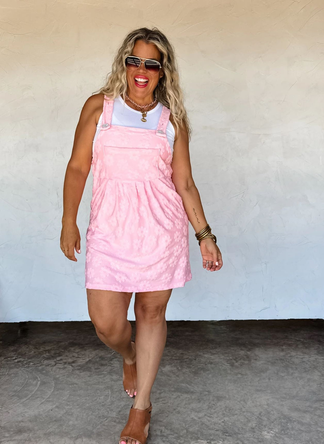 *PREORDER* Daisy Overall Dress in 5 Colors - Reg & Curvy - Lolo Viv Boutique