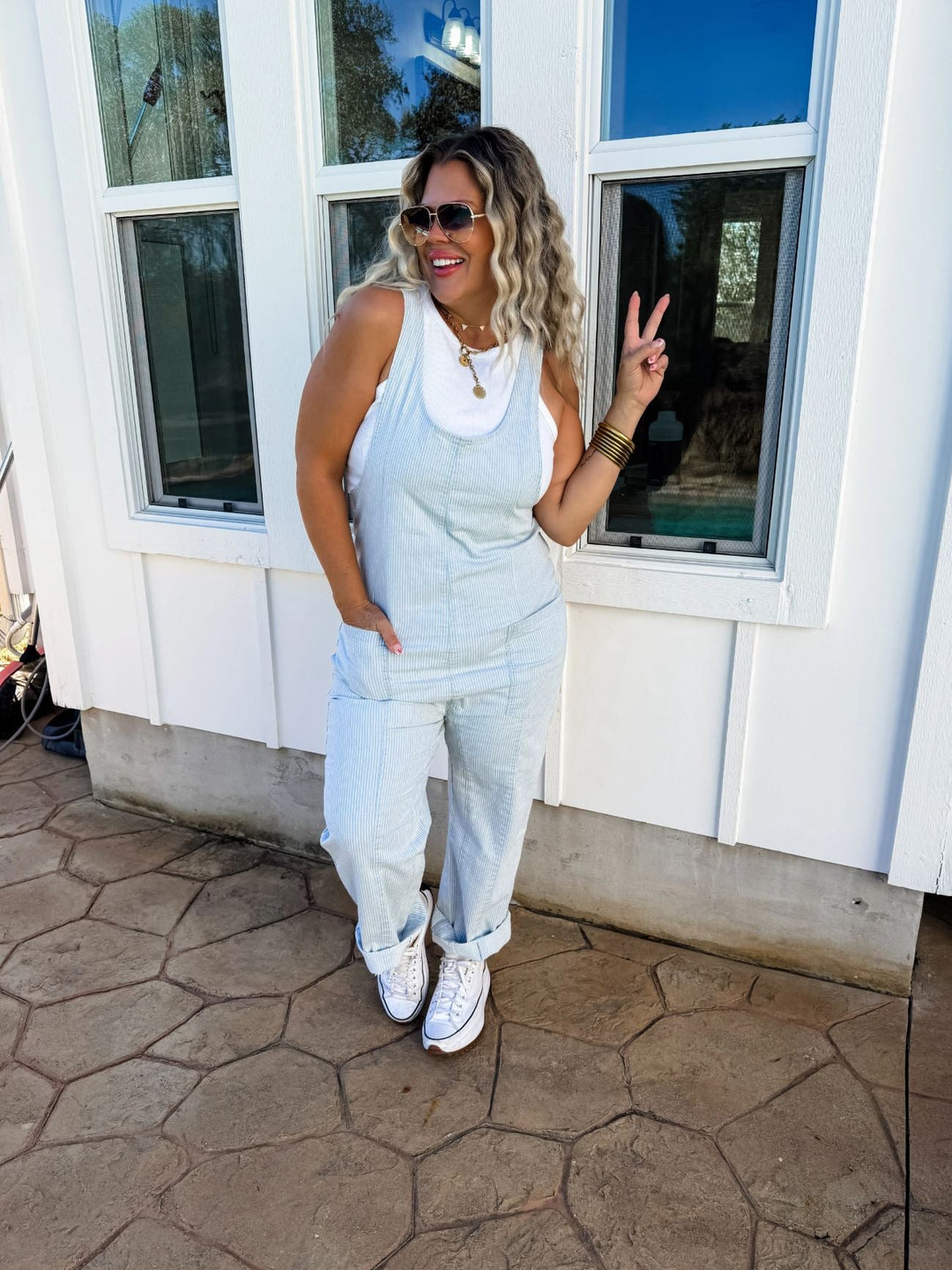 *PREORDER* Denim Romper Overalls in 2 Colors - Reg & Curvy - Lolo Viv Boutique