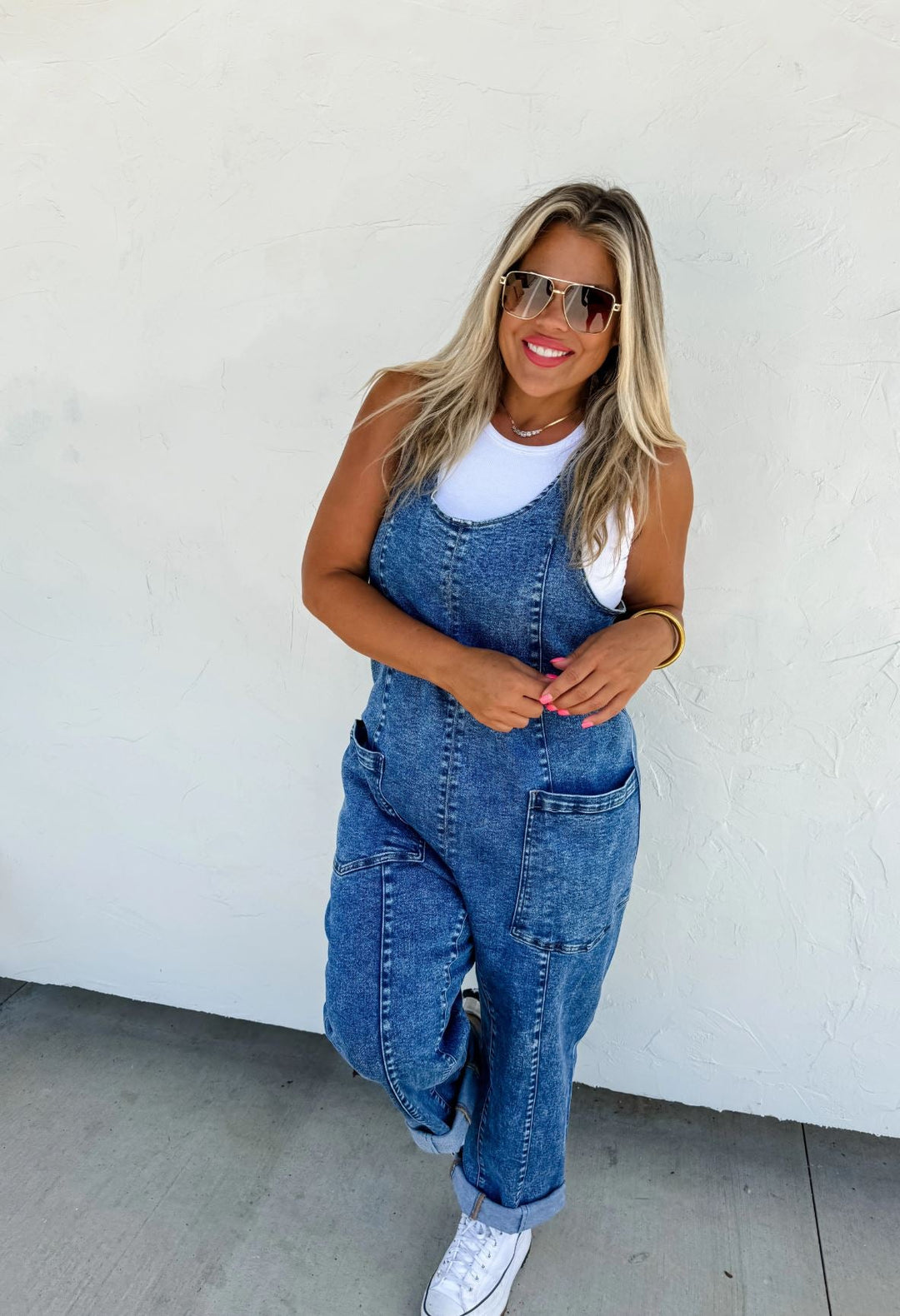 *PREORDER* Denim Romper Overalls - Reg & Curvy - Lolo Viv Boutique