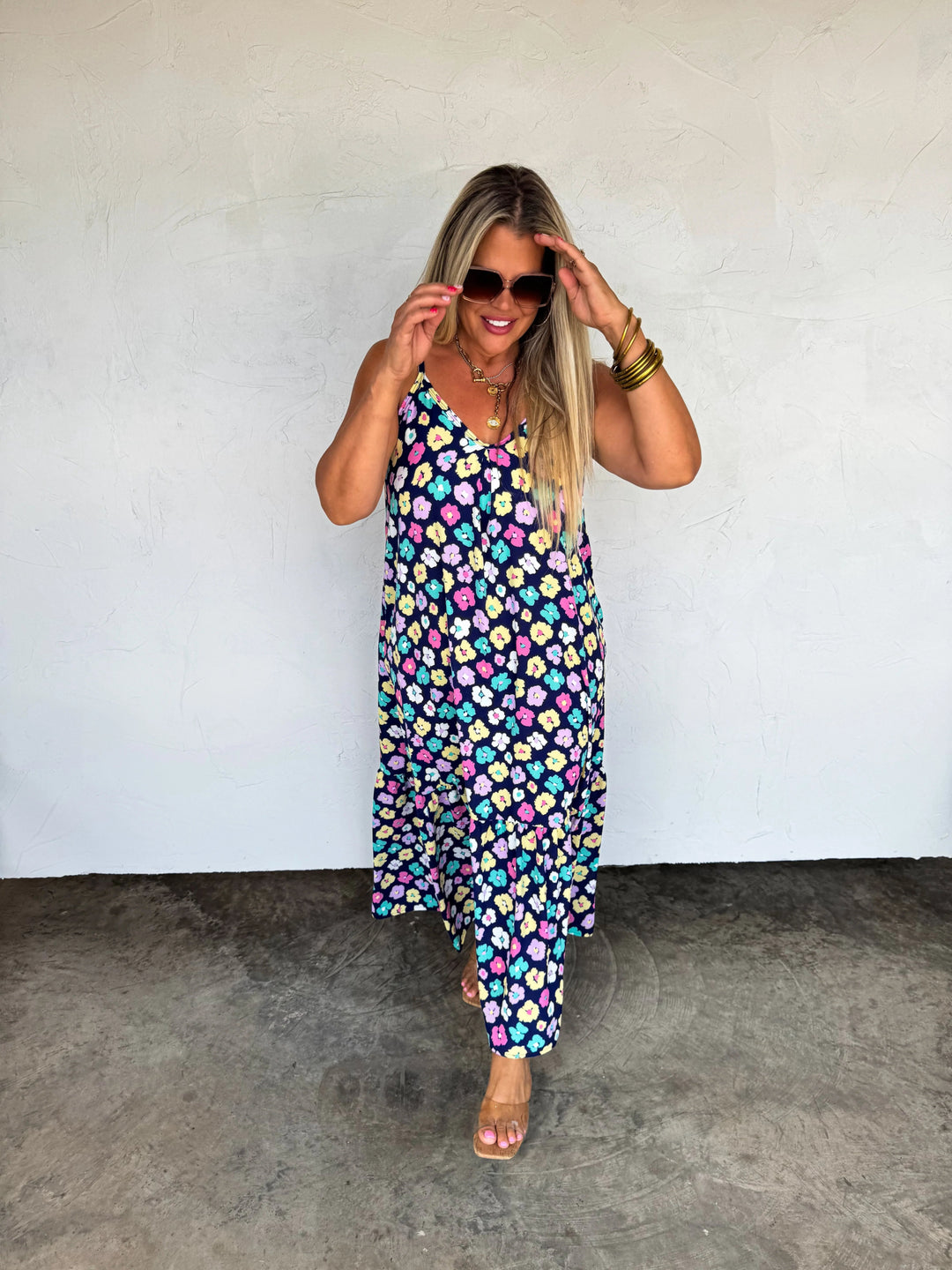 *PREORDER* Floral Glow Maxi Dress - Reg & Curvy - Lolo Viv Boutique