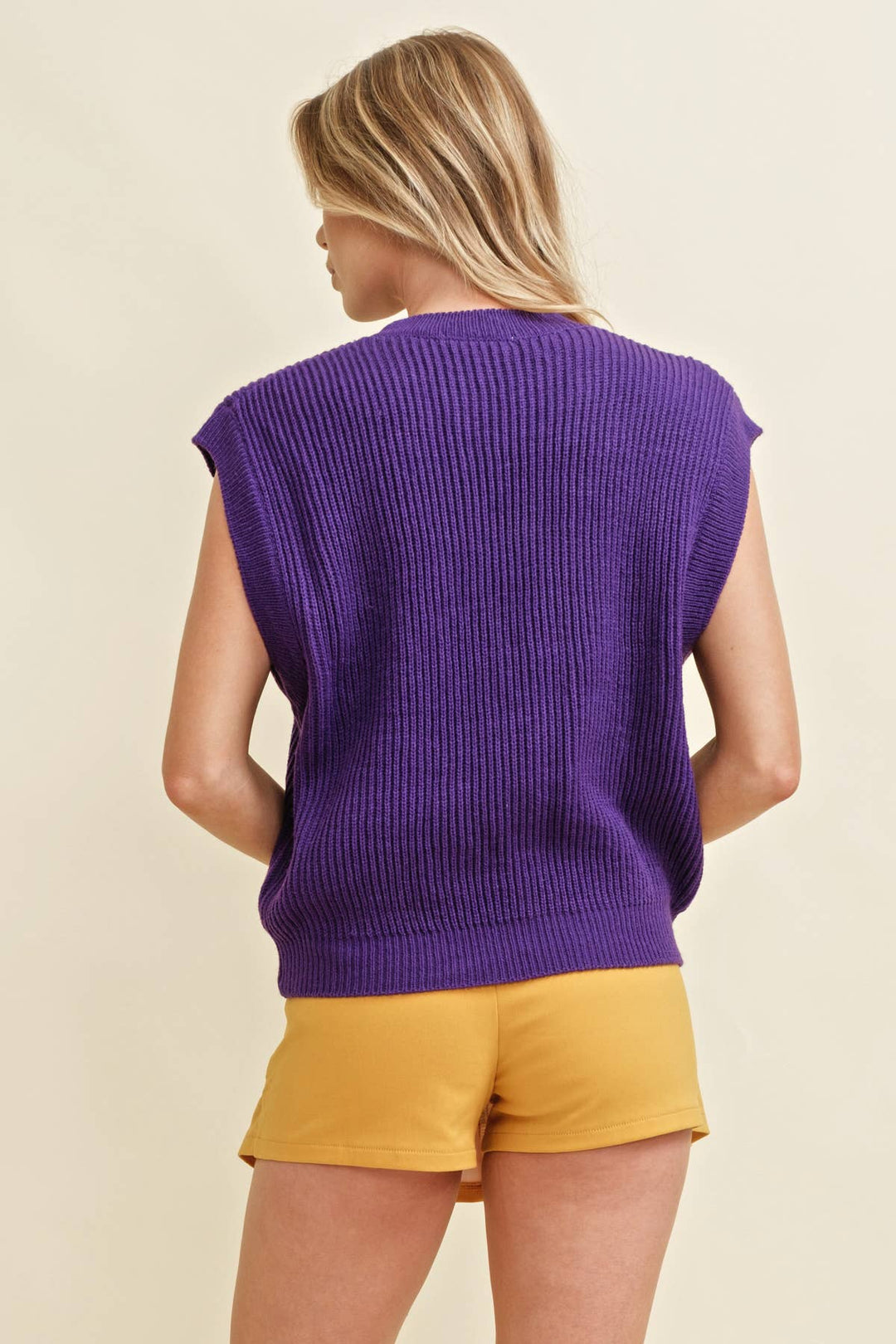 *PREORDER* GAMEDAY Sleeveless Sweater in 4 Colors - Lolo Viv Boutique