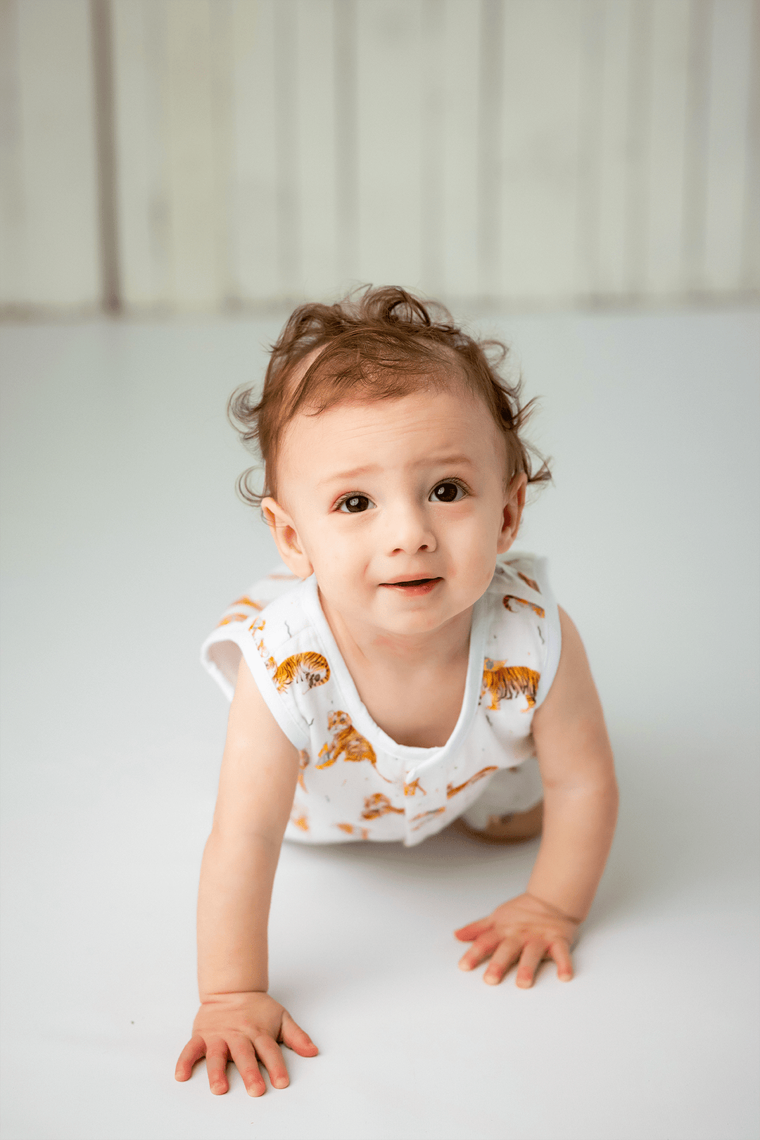 *PREORDER* Kids Purple & Gold Tigers Game Day Shortalls - Lolo Viv Boutique