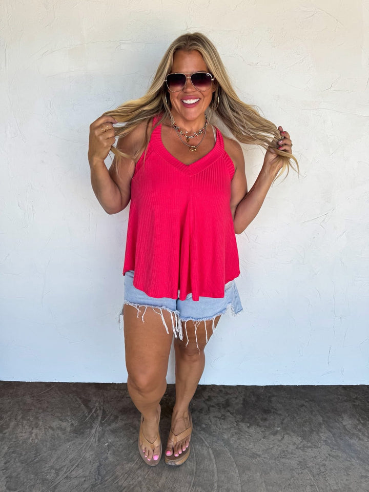*PREORDER* Kingsley Tank - Reg & Curvy - Lolo Viv Boutique