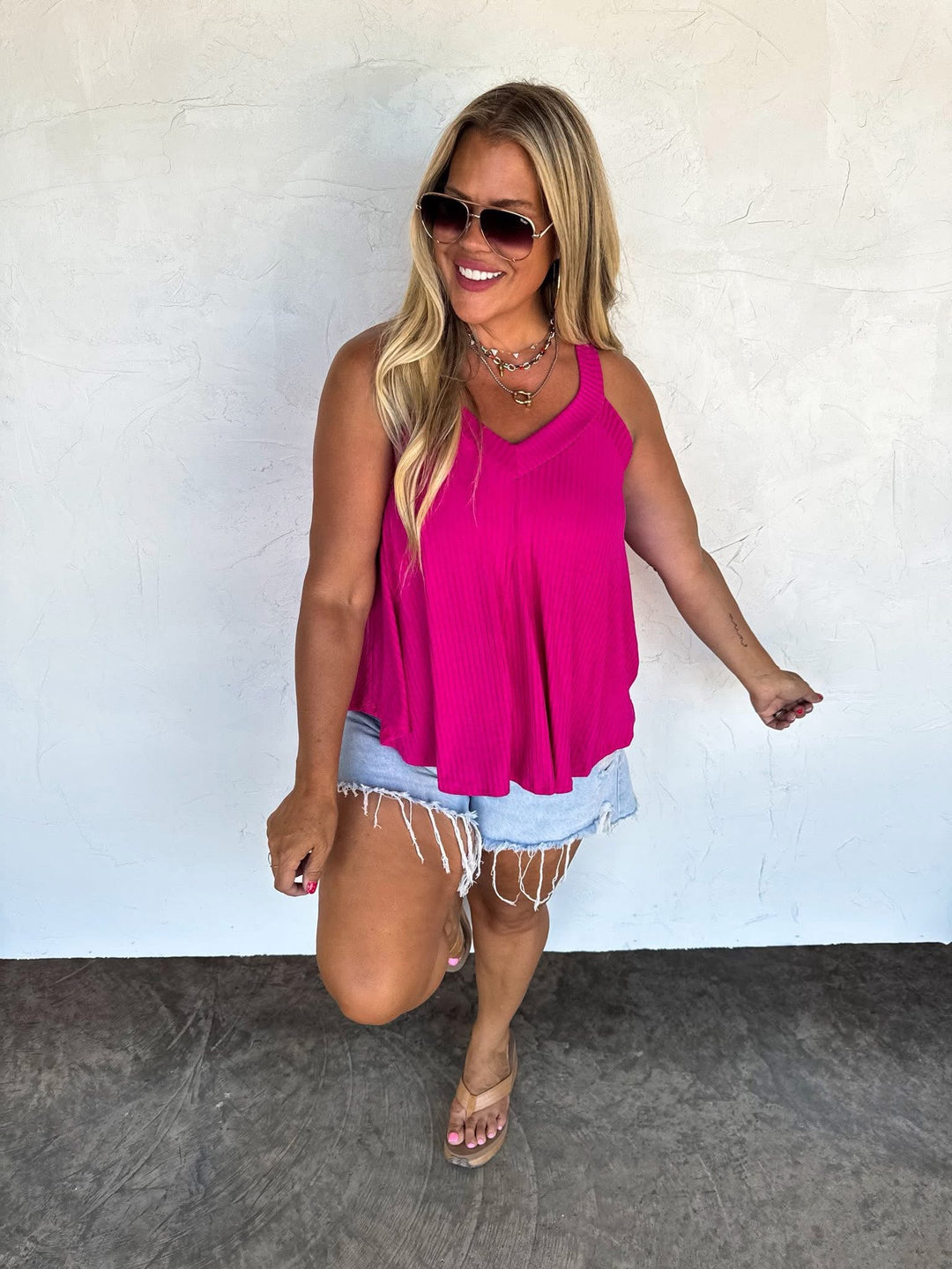 *PREORDER* Kingsley Tank - Reg & Curvy - Lolo Viv Boutique