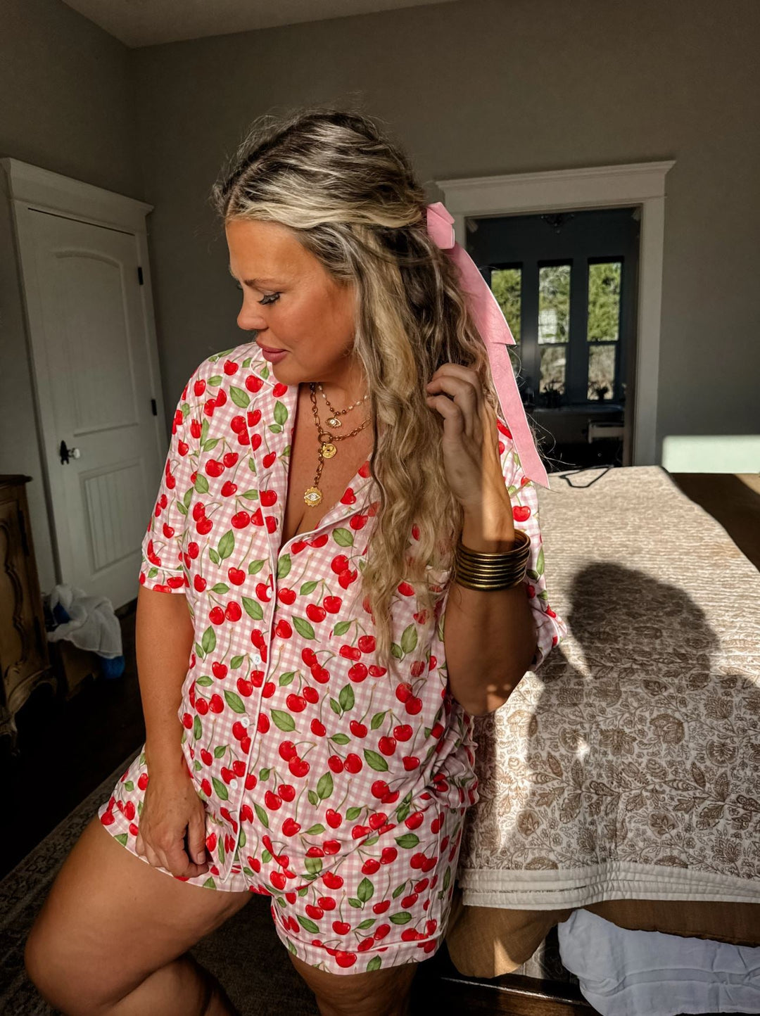 *PREORDER* Luxe PJ Set in 2 Patterns - Reg & Curvy - Lolo Viv Boutique