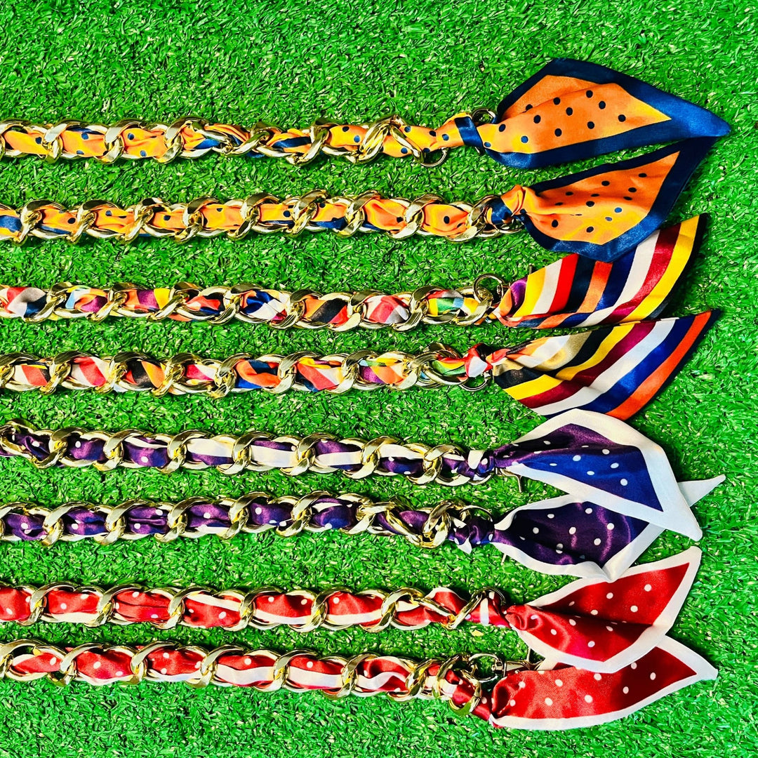 *PREORDER* Scarf Chain Purse Straps - 3 Colors - Lolo Viv Boutique